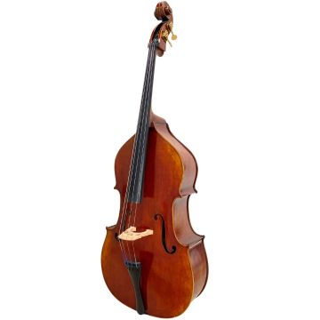 Contrabbasso 3/4 Yibo anticato arco borsa pronti all'uso