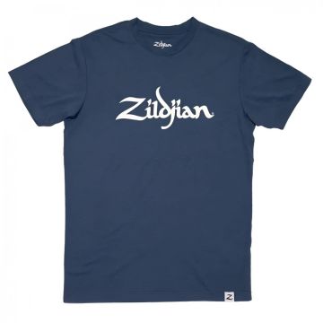T-Shirt Zildjian classic logo BLU XL