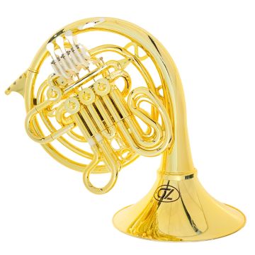 Corno plastica ZO con bocchino e custodia gold