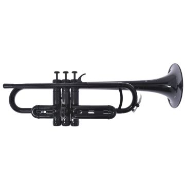 Tromba Sib plastica ZO con bocchino in plastica e borsa NERA