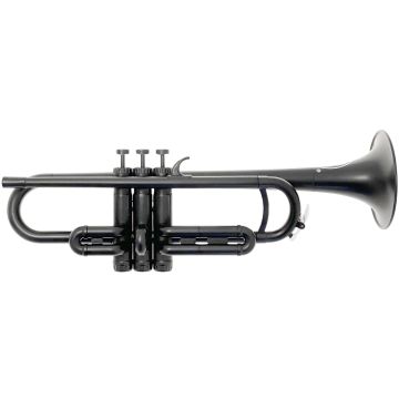 Tromba Sib plastica ZO con bocchino in plastica e borsa nero opaco