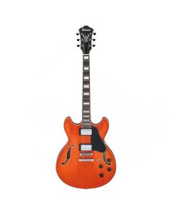 Chitarra Semiacustica Ibanez AS73TTF transparent tangerine flat