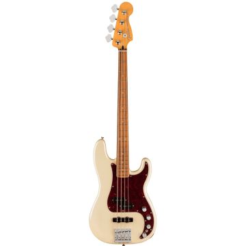 Basso Elettrico Fender Player Plus Precision pf olympic pearl con borsa