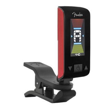 Accordatore Fender ORIGINAL a clip fiesta red