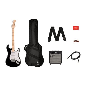Fender Squier pack Sonic Stratocaster mn black
