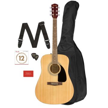 Kit Chitarra Acustica Fender FA-115 II dreadnought natural