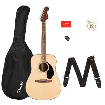 Kit Chitarra Acustica FENDER California Standard Redondo Pack Spruce Top Natural