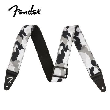 Tracolla chitarra Fender winter camo 5cm