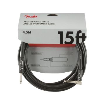 Cavo jack/jack angolare 4,5 mt Fender Professional black