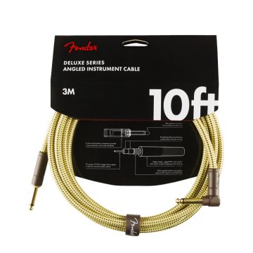 Cavo jack/jack angolare 3 mt Fender Deluxe tweed natural