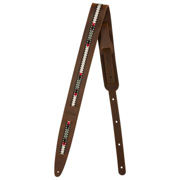 Fender Paramount Acoustic leather Guitar Strap Brown