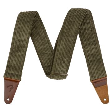 Fender Corduroy Guitar Strap Antique Olive