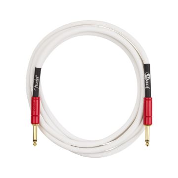 ohn 5 Instrument Cable, White and Red, 10'