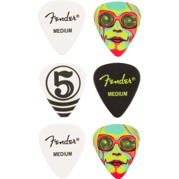 Blister plettri Fender John 5 351 medium 6pz