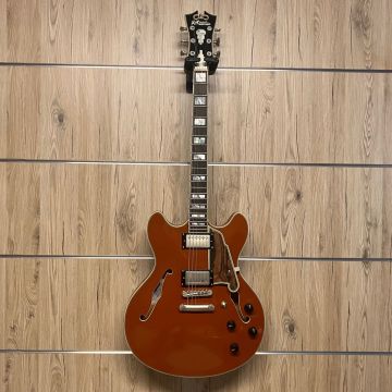CHITARRA ELETTRICA D'ANGELICO DELUXE DC LE RUST 48/50 LIMITED EDITION USATO