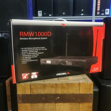 RADIOMICROFONO PROEL RMW1000DH USATO