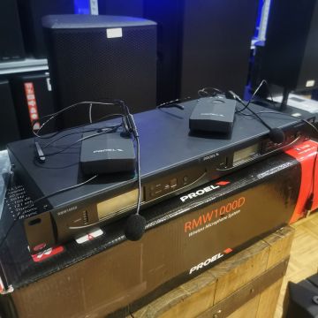 RADIOMICROFONO PROEL RMW1000DH USATO