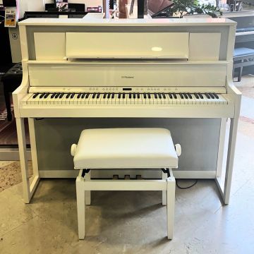 PIANO DIGITALE ROLAND LX708-PW CON MOBILE BIANCO LUCIDO USATO