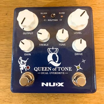PEDALE NUX QUEEN OF TONE OVERDRIVE USATO
