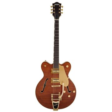 Chitarra Semiacustica Gretsch EMTC LTD Flame Okoume Broadkaster Double-Cut with Bigsby