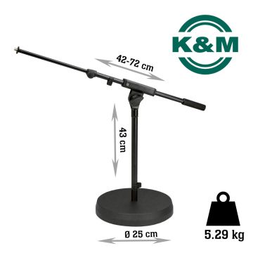 Asta Microfono nana K&M 25960-300-55 