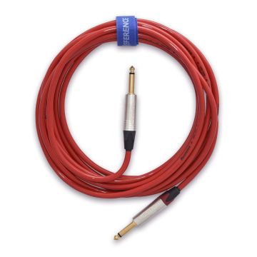 Cavo Jack/Jack 6 mt Reference RICS01R-RE-JJ-6-N rosso connettori Neutrik