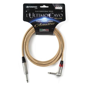 Cavo Jack/Jack angolare 3 mt Reference Deluxe serie Ultimo