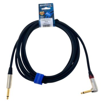 Cavo Jack/Jack angolare 4,5 mt Reference Pro GCR1-BK-JJR-N/AU