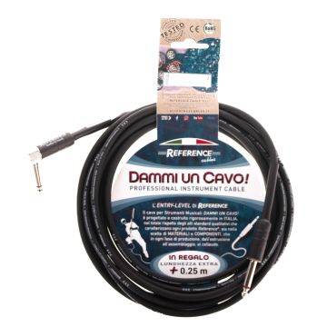Cavo Jack/Jack angolare 4,5 mt Reference Dammi un cavo!