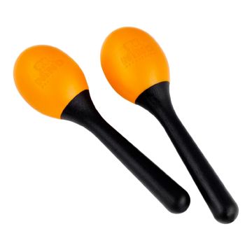 Maracas Nino 569OR con manico coppia orange