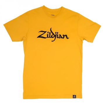 T-Shirt Zildjian classic logo yellow L