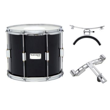 Tamburo da parata Gewa 12x14" nero