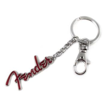 Portachiavi Fender logo red