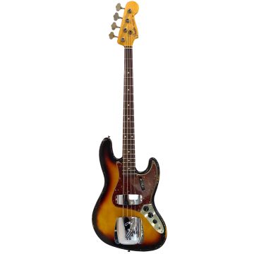 Fender Custom Shop 61 Jazz heavy relic rw 3sunburst