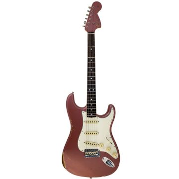 Chitarra Elettrica Fender Custom Shop Stratocaster '67 REL/CC ABMM burgundy mist metallic custodia