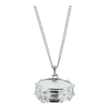 Collana con pendente rullante Musikboutique argentata