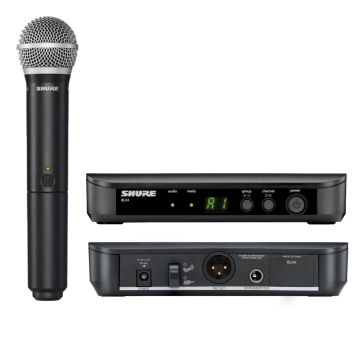 SHURE BLX24/PG58 palmare analogico