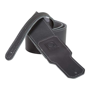 Tracolla Boss pelle 5 cm black