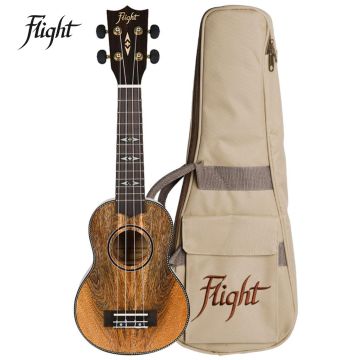 Ukulele soprano Flight DUS450 mango con borsa