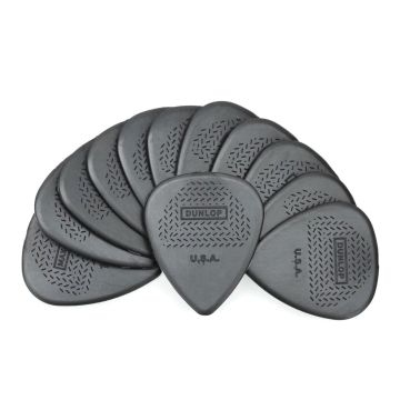 Blister plettri Dunlop 449P1.14 Max-Grip nylon standard 12pz 1.14mm