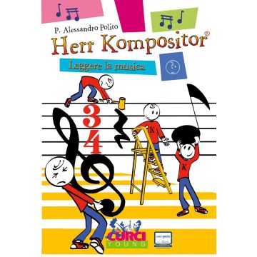P. A. Polito Herr Kompositor Leggere la musica 
