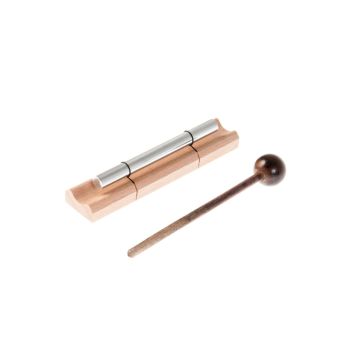Energy bar chime throat 5° chakra 12,9 cm battente il legno
