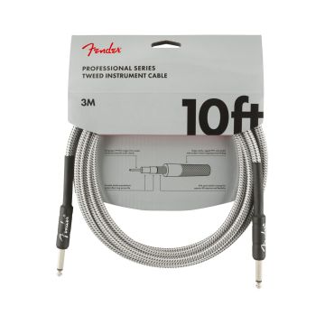 Cavo jack/jack 3 mt Fender Professional white tweed