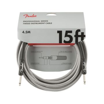 Cavo jack/jack 4,5 mt Fender Professional white tweed
