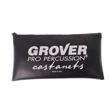 Grover GWC3G Castagnette in legno di grenadilla con borsa 