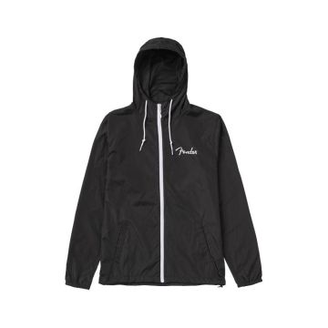 Giacca a vento Fender Spaghetti con cappuccio black S