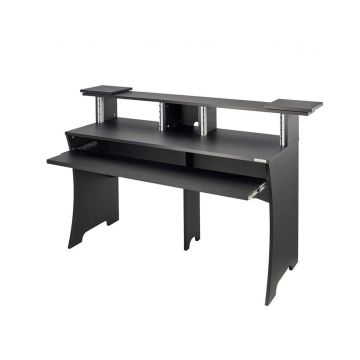 Workstation Glorious WORKBENCH nero in legno