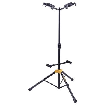 Supporto Chitarra Hercules GS422B PLUS a terra 2 chitarre