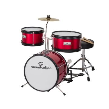 Batteria Soundsation Junior 13" 3pz metallic red