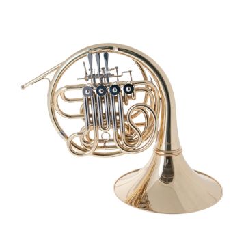 Corno Jubal HSY642 D Fa-Sib laccato campana smontabile custodia